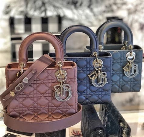 lady dior silk handbag|lady dior bag price list.